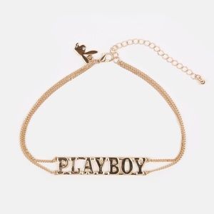 Playboy x Missguided choker necklace